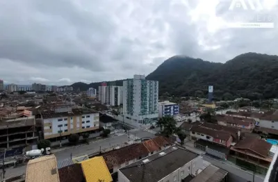 Apartamento 2 dormitórios sendo 1 suíte a venda com vista livre no Canto do Forte em Praia Grande - SP