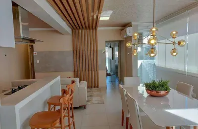 Apartamento para venda em praia grande, vila guilhermina, 2 dormitórios, 1 suíte, 2 banheiros, 1 vaga