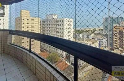 Apartamento para venda em praia grande, guilhermina, 2 dormitórios, 1 suíte, 2 banheiros, 1 vaga