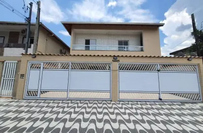 Casa em condomínio para venda em praia grande, parque das américas, 2 dormitórios, 1 banheiro, 1 vaga