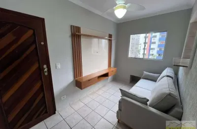 Apartamento para venda em praia grande, tupi, 1 dormitório, 1 banheiro, 1 vaga