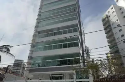 Apartamento para venda em praia grande, guilhermina, 1 dormitório, 1 banheiro, 1 vaga