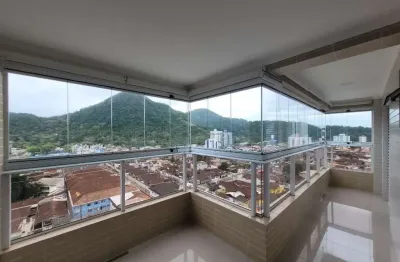 Apartamento para venda em praia grande, canto do forte, 3 dormitórios, 3 suítes, 4 banheiros, 2 vagas