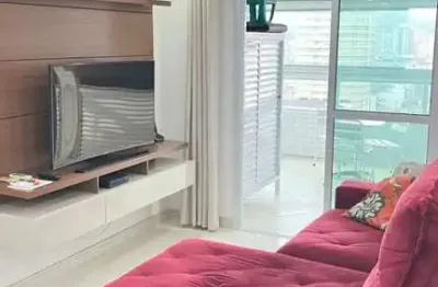 Apartamento para venda em praia grande, guilhermina, 2 dormitórios, 1 suíte, 1 banheiro, 2 vagas
