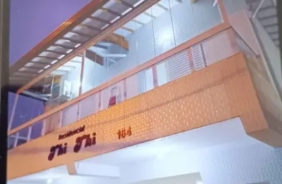 Sobrado em condomínio para locação em praia grande, mirim, 2 dormitórios, 1 banheiro, 1 vaga