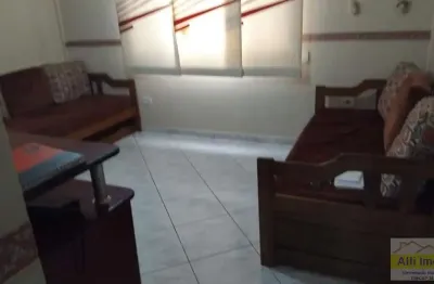 Kitnet para venda em praia grande, canto do forte, 1 dormitório, 1 banheiro, 1 vaga