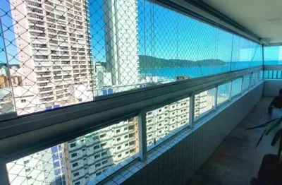 Apartamento para venda em praia grande, guilhermina, 4 dormitórios, 4 suítes, 5 banheiros, 2 vagas