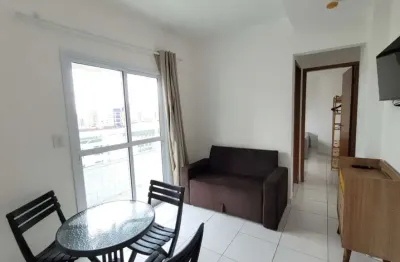 Apartamento para venda em praia grande, boqueirão, 1 dormitório, 1 banheiro, 1 vaga