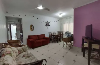 Apartamento 107 m² 02 suites + dep. empregada + churrasqueira na sacada  01 quadra da praia Canto do Forte Praia Grande