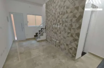 Sobrado em Condomínio com 2 dormitórios à venda, 54 m² por R$ 350.000,00 - Vila Guilhermina - Praia Grande/SP