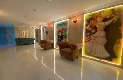 Apartamento 03 dormitórios,  02 suites,  sacada gourmet  02 vagas Canto do Forte PG