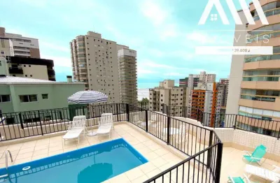 Cobertura com 208 M², 3 dormitórios, lazer privativo à venda - Aviação - Praia Grande/SP. R$ 1.160.000,00.