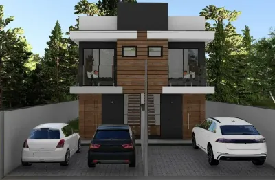 Sobrado para venda em palhoça, bela vista, 2 dormitórios, 2 suítes, 2 banheiros, 1 vaga