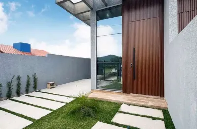 Casa para venda em palhoça, guarda do cubatão, 3 dormitórios, 1 suíte, 2 banheiros, 1 vaga