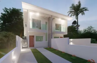 Sobrado para venda em palhoça, são sebastião, 2 dormitórios, 2 suítes, 2 banheiros, 1 vaga