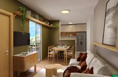 Apartamento para venda em são josé, forquilhas, 2 dormitórios, 1 banheiro, 1 vaga