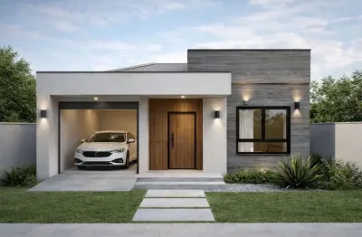 Casa para Venda em Palhoça, Bela Vista, 3 dormitórios, 1 suíte, 1 banheiro, 1 vaga