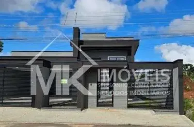 Casa de Alto Padrão com 4 quartos (sendo 3 suítes) - Centro de Piraquara/PR