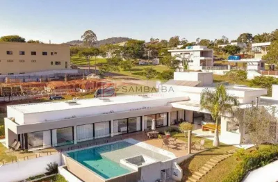 Casa com 4 dormitórios à venda, 400 m² por r$ 3.600.000,00 - condomínio vereda jatobá - piracaia/sp