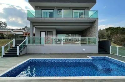 Casa com 5 dormitórios, 400 m² - venda por r$ 2.500.000,00 ou aluguel por r$ 12.550,00/mês - condomínio residencial campos do conde - bragança paulista/sp