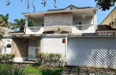 Casa com 6 dormitórios à venda, 560 m² por r$ 3.200.000,00 - recreio dos bandeirantes - rio de janeiro/rj