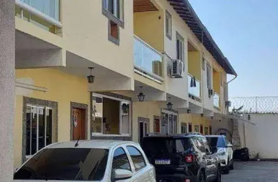 Casa com 2 dormitórios à venda, 70 m² por r$ 330.000,00 - marechal hermes - rio de janeiro/rj