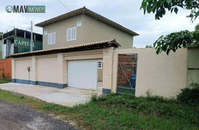 Casa com 3 dormitórios à venda, 160 m² por r$ 710.000 - vargem grande - rio de janeiro/rj