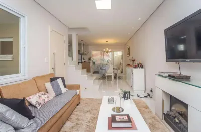 Sobrado 180 m² com 3 suítes (2 com banheira+varanda), área gourmet c/ churrasqueira, 3 vagas – a 500 m do metrô praça da árvore