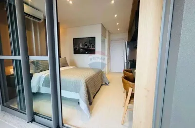 Studio para locação 29m² mobiliado sem vaga na chácara klabin