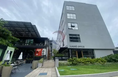 Sala comercial para alugar na avenida das raias, 261, jurerê internacional, florianópolis por r$ 5.500