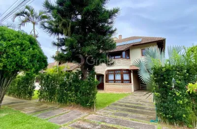 Casa com 4 quartos para alugar na rua das piraúnas, 484, jurerê internacional, florianópolis por r$ 15.000