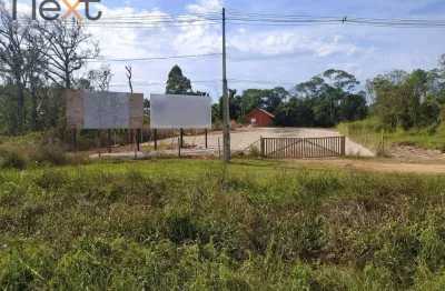 O terreno na br 101 tem 25 metros de frente x 91 metros de fundo, totalizando 2.275 m2