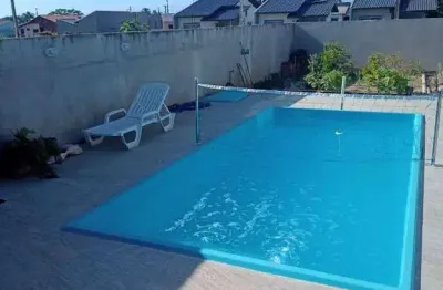 Sobrado amplo com área de festa e piscina - barra velha, sc!