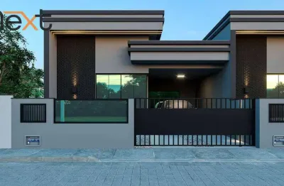 Casa térreas com acabamento diferenciado em balneário piçarras