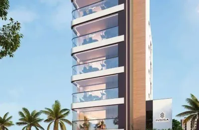 Apartamento de luxo em piçarras: 3 suítes, vista mar e a 60 metros da praia!