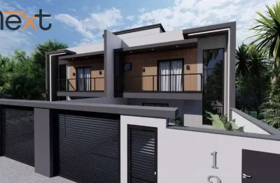 Sobrado de alto padrão em itajuba, barra velha: 3 quartos, suíte com closet e garagem!