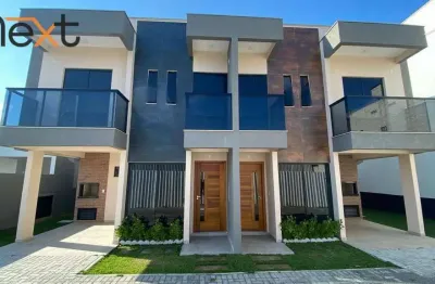 Sobrado com 3 dormitórios à venda, 100 m² por r$ 790.000,00 - gravatá - navegantes/sc