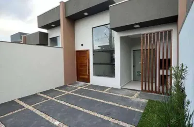 Casa moderna com suíte e closet em itajubá – barra velha/sc