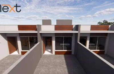 Casa nova e confortável em penha: 2 quartos, suíte e living integrado!