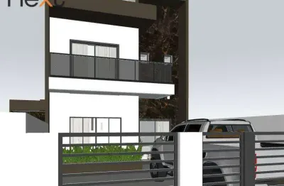 Sobrado com 2 dormitórios à venda, 80 m² por r$ 400.000,00 - nova barra velha - barra velha/sc