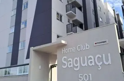 Apartamento no saguaçú com 2 quartos para venda/locação, 66 m²