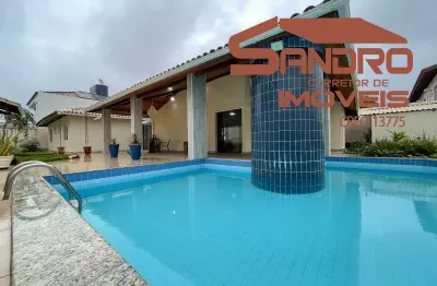 Casa com 4 quartos à venda na 1ª travessa praia de icaraí, 23, vilas do atlantico, lauro de freitas, 512 m2 por r$ 1.600.000