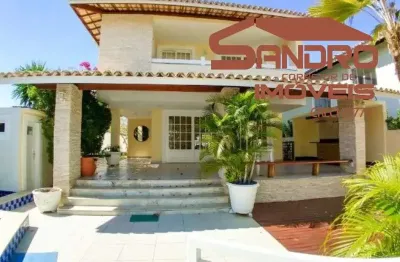 Casa com 6 quartos à venda na 1ª travessa praia de araruama, 58, vilas do atlantico, lauro de freitas por r$ 1.700.000