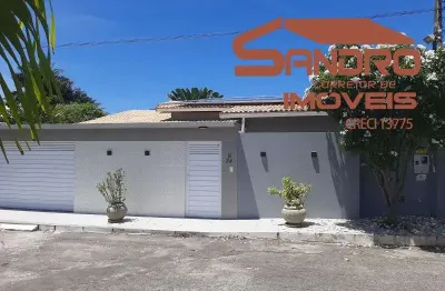 Casa em condomínio fechado com 3 quartos à venda na rua francisco das mercês, 640, buraquinho, lauro de freitas por r$ 980.000