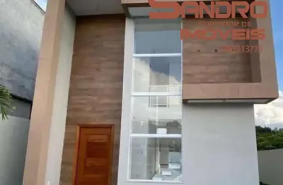 Casa em condomínio fechado com 4 quartos à venda na rua sucupió, 80, abrantes, camaçari por r$ 1.050.000