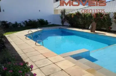 Casa em condomínio fechado com 4 quartos à venda na rua praia de tubarão, 80, vilas do atlantico, lauro de freitas por r$ 1.750.000