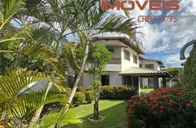 Casa com 5 quartos à venda na rua praia de paquetá, 70, vilas do atlantico, lauro de freitas por r$ 1.250.000