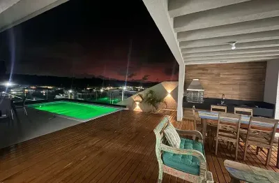 Casa em condomínio fechado com 4 quartos à venda na rua catu de abrantes, 57, alphaville (abrantes), camaçari por r$ 2.300.000