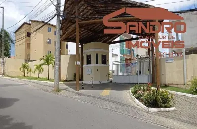 Terreno em condomínio fechado à venda na rua josé leite, 15, caji, lauro de freitas por r$ 170.000