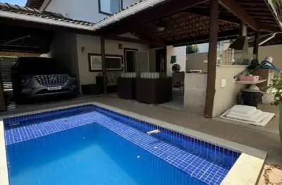 Casa em condomínio fechado com 4 quartos à venda na rua catu de abrantes, 44, abrantes, camaçari por r$ 870.000